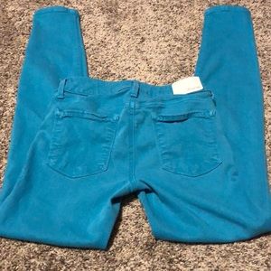 Teal blue Jegging